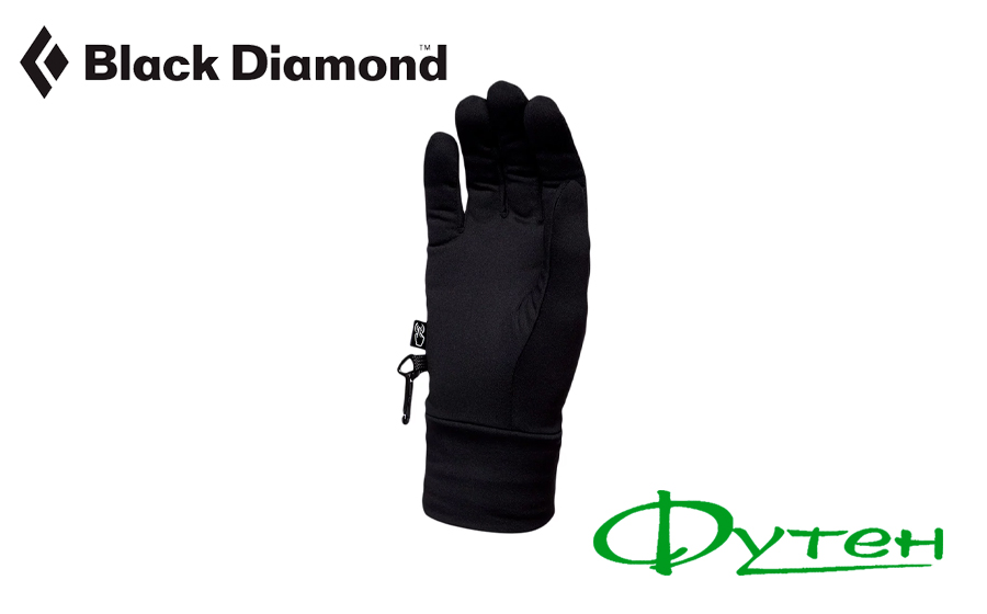 Перчатки Black Diamond LIGHTWEIGHT SCREENTAP GLOVES black