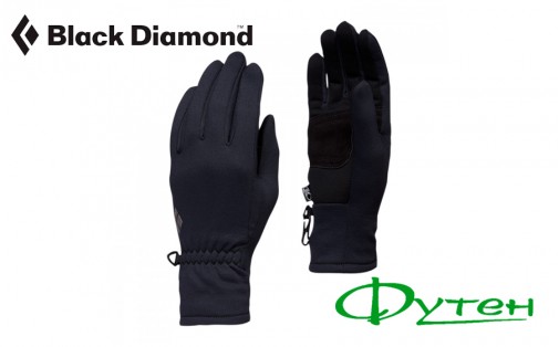 Перчатки Black Diamond MIDWEIGHT SCREENTAP GLOVES black