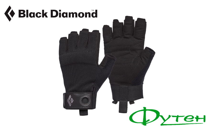 Рукавички Black Diamond CRAG HALF-FINGER black