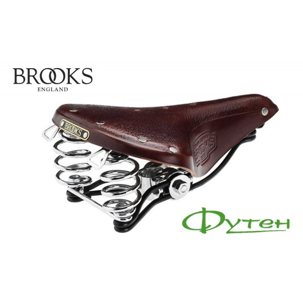 Велосипедне сідло BROOKS B66 Brown