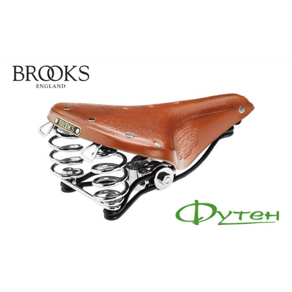 Сідло велосипедне BROOKS B66 Honey