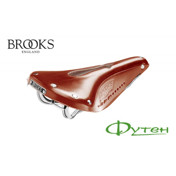 Сідло велосипедне BROOKS B17 CARVED Honey