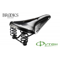 Седло BROOKS Flyer CARVED Black