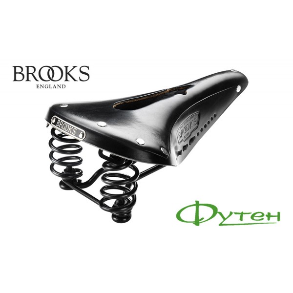 Сідло велосипедне BROOKS Flyer CARVED Black