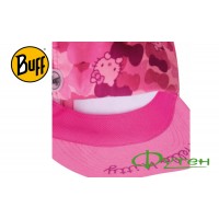 Детская кепка Buff HELLO KITTY CAP camo pink