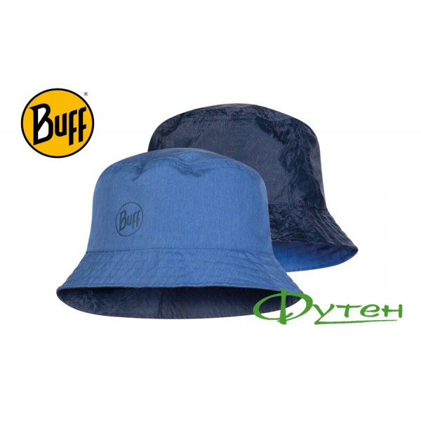 Панама Buff TRAVEL BUCKET HAT rinmann blue