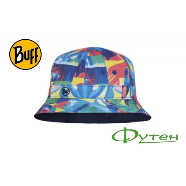 Панама детская Buff KIDS BUCKET HAT spiros multi