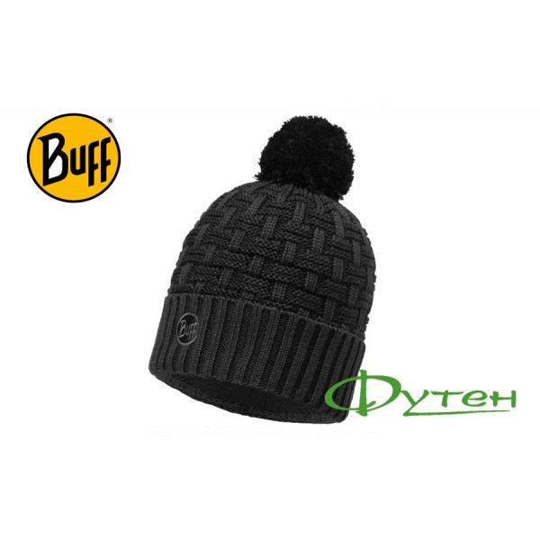 Шапка Buff KNITTED & POLAR HAT AIRON black