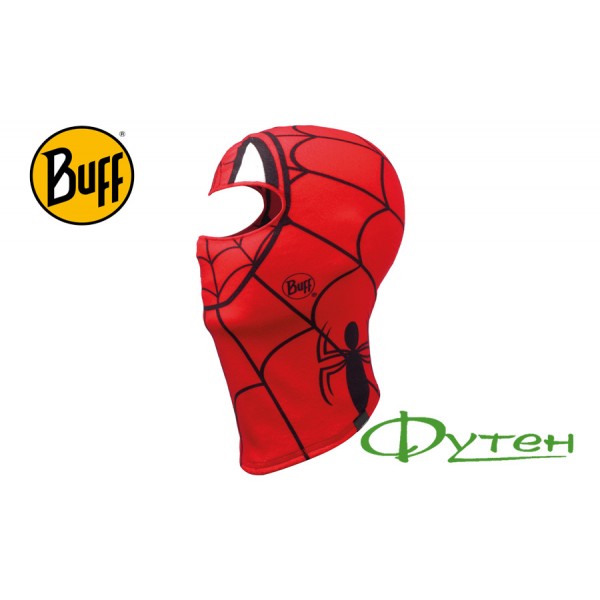 Балаклава Buff SUPERHEROES KIDS POLAR BALACLAVA spidermask red