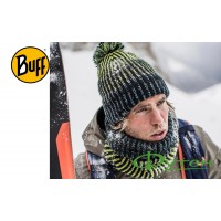 Шапка Buff KNITTED & POLAR HAT IVER black