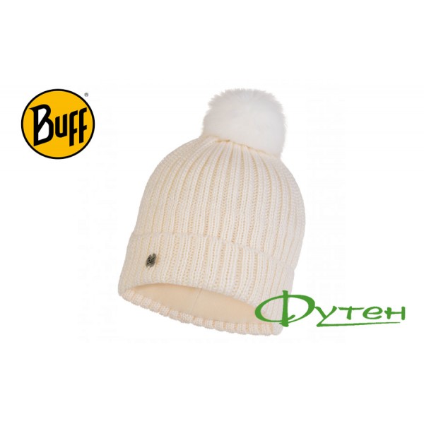 Шапка Buff KNITTED & POLAR HAT KATYA white