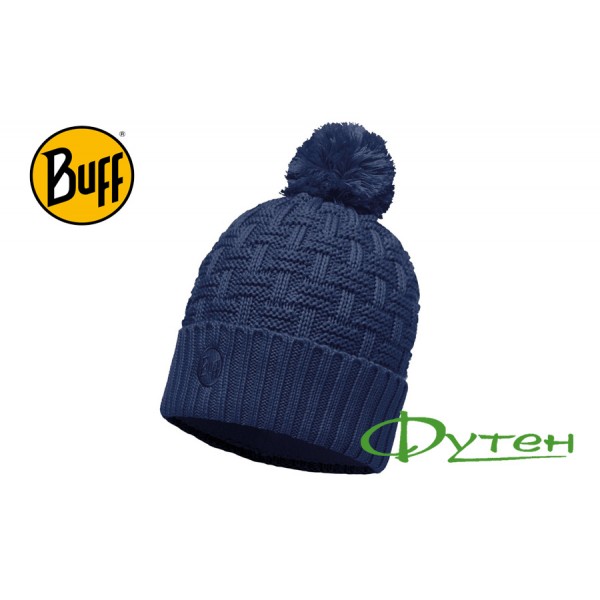 Шапка Buff KNITTED & POLAR HAT AIRON dark denim