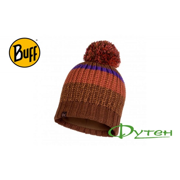 Шапка Buff KNITTED & POLAR HAT STIG tundra khaki