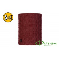 Шарф Buff KNITTED & POLAR NECKWARMER AIRON maroon