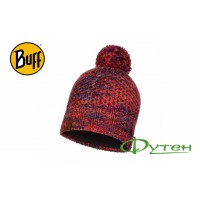 Шапка Buff KNITTED & POLAR HAT MARGO maroon