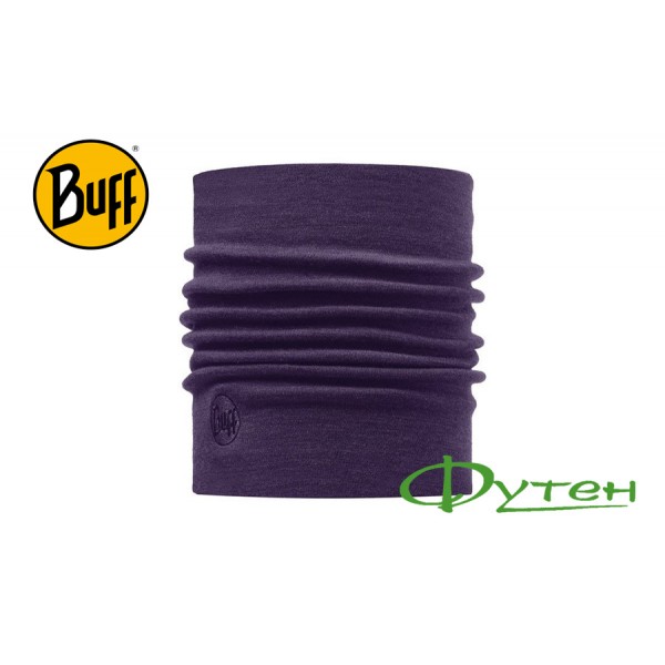 Пов'язка шарф бафф Buff WOOL THERMAL NECKWARMER PLUM