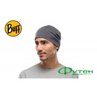 Шапка Buff LIGHTWEIGHT MERINO WOOL HAT solid grey