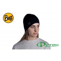 Шапка Buff LIGHTWEIGHT MERINO WOOL HAT solid black