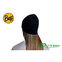 Шапка Buff LIGHTWEIGHT MERINO WOOL HAT solid black