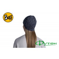 Шапка Buff MIDWEIGHT MERINO WOOL HAT multi stripes graphite