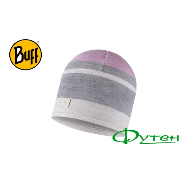 Шапка Buff MERINO MOVE BEANEY light grey