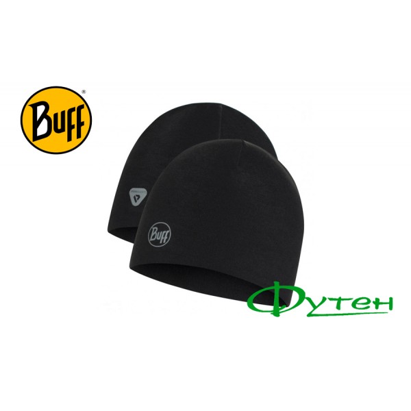 Шапка двохстороння Buff THERMONET HAT solid black