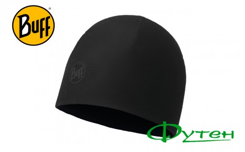 Шапка Buff MICROFIBER & POLAR HAT solid black