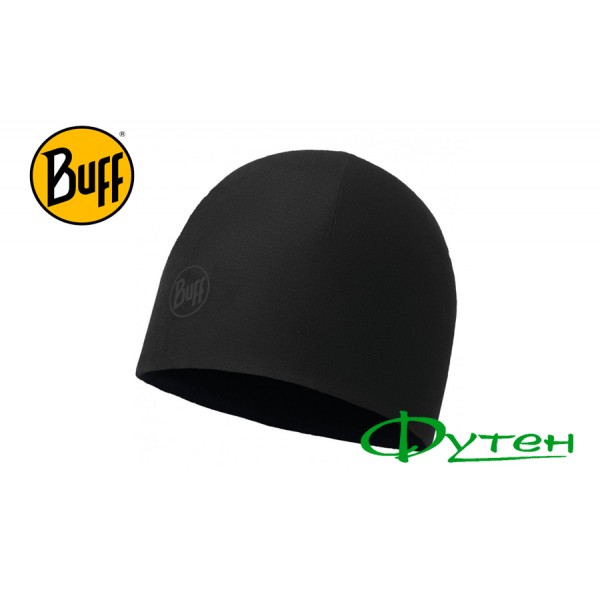 Шапка Buff MICROFIBER & POLAR HAT solid black