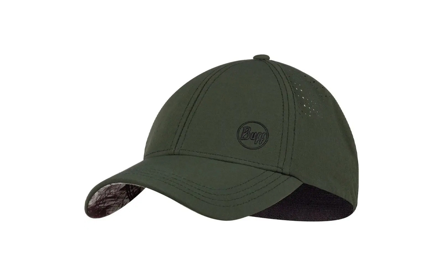 Кепка Buff TREK CAP hashtag moss green