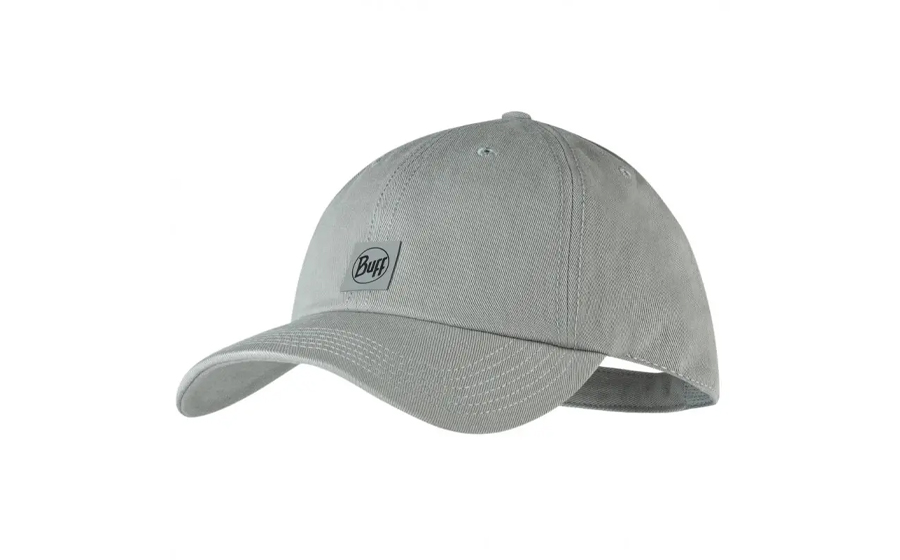 Кепка Buff BASEBALL CAP solid zire grey