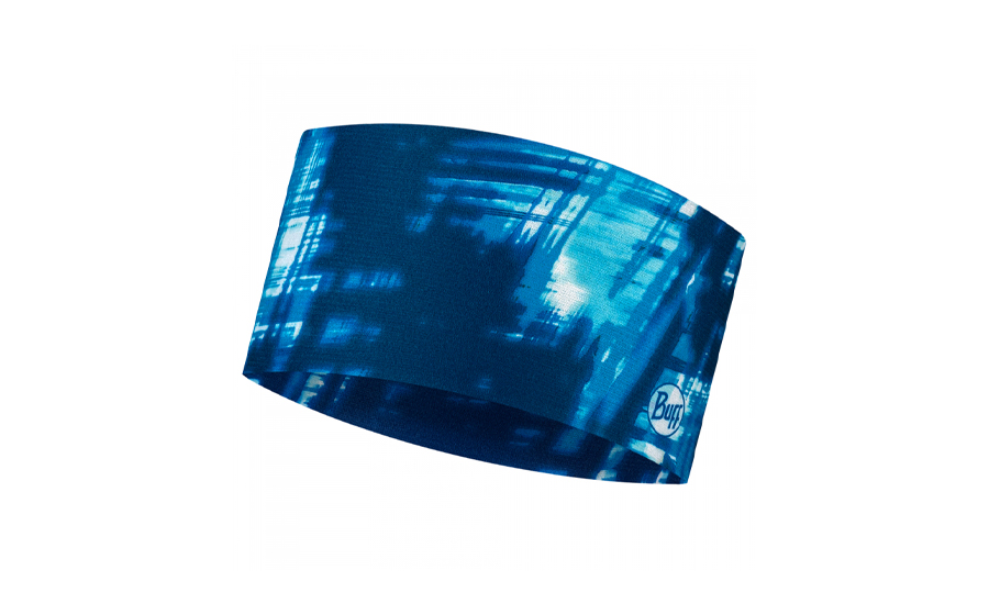 Пов'язка Buff COOLNET UV+ wide headband attel blue moss
