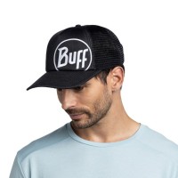 Кепка Buff TRUCKER CAP logo black (BU 135788.999.30.00)