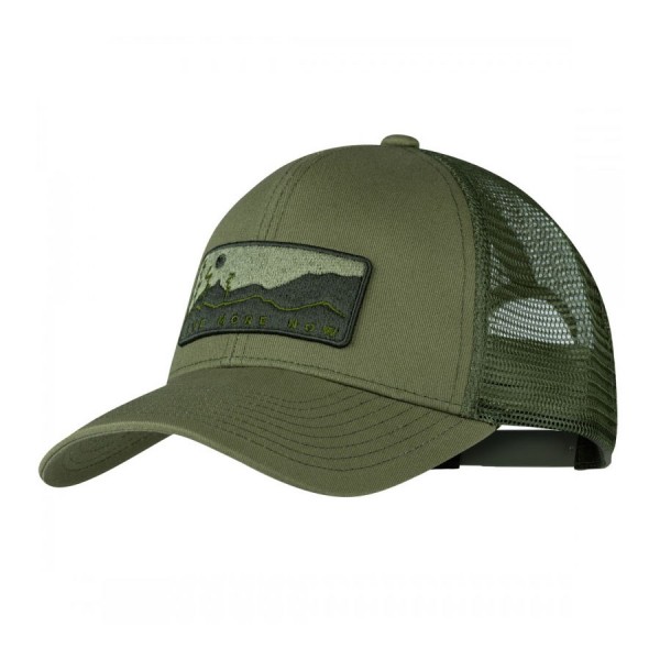 Кепка Buff EXPLORE TRUCKER CAP wate forest Кепка Buff EXPLORE TRUCKER CAP wate forest