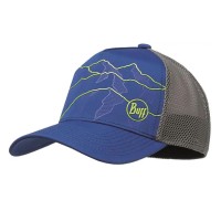 Кепка летняя Buff TRUCKER TECH CAP solid cape blue