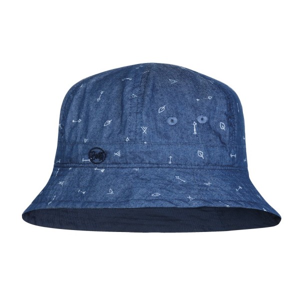 Панама Buff BUCKET HAT KIDS arrows denim