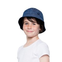 Панама Buff BUCKET HAT KIDS arrows denim