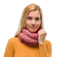 Бафф мультишарф Buff KNITTED & POLAR NECKWARMER MARGO flamingo pink