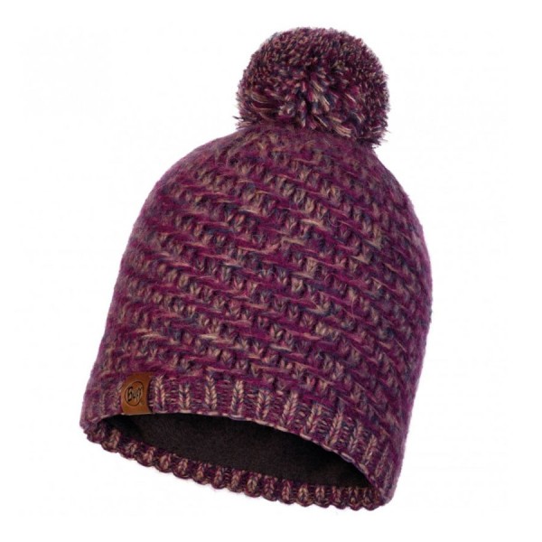 Шапка Buff KNITTED & POLAR HAT AGNA violet