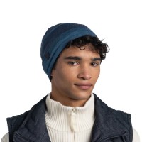 Шапка Buff MERINO MOVE BEANEY denim