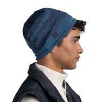Шапка Buff MERINO MOVE BEANEY denim