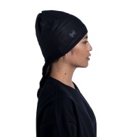 Шапка Buff MICROFIBER & POLAR HAT solid black