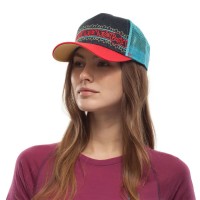 Кепка летняя Buff TRUCKER CAP lush multi