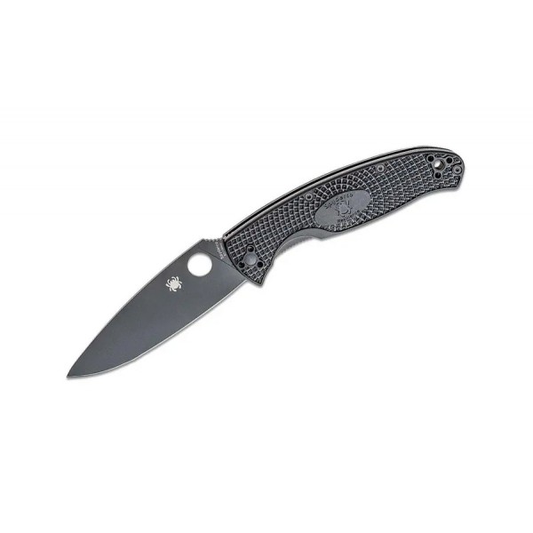 Ніж Spyderco RESILIENCE black blade FRN