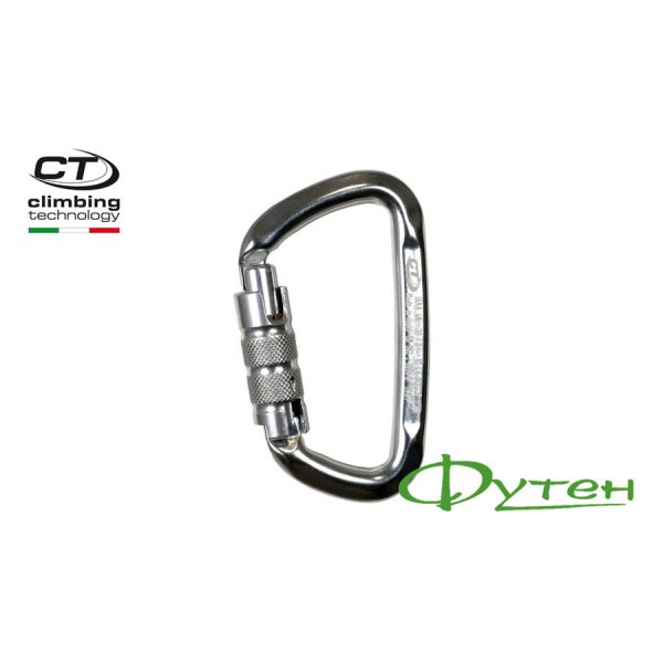 Карабін Climbing Technology D-SHAPE TG silver