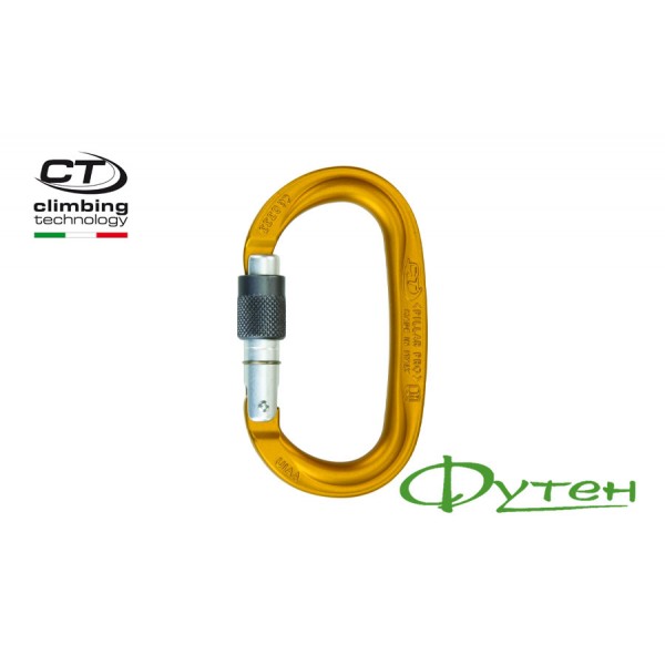 Карабін Climbing Technology PILLAR PRO SG yellow