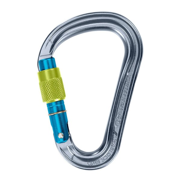 Карабин Climbing Technology WARLOCK HMS SG blue/green gate