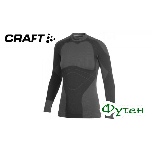 Термобілізна жіноча блуза Craft WARM Crewneck black