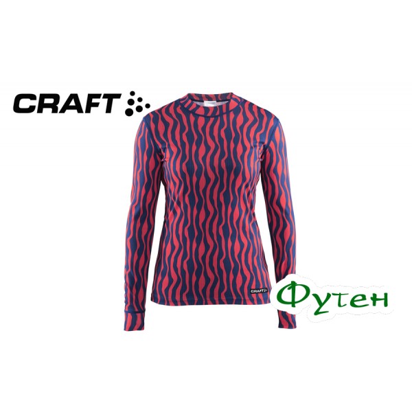 Термобілизна жіноча Craft MIX AND MATCH LS WOMAN zebra deep