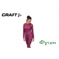 Термобілизна жіноча Craft MIX AND MATCH LS WOMAN zebra deep