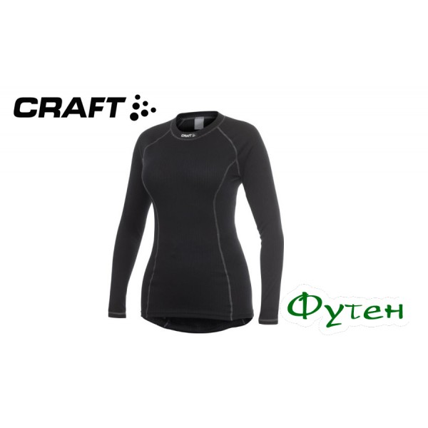 Термобелье женское Craft ZERO Full Crewneck LS black